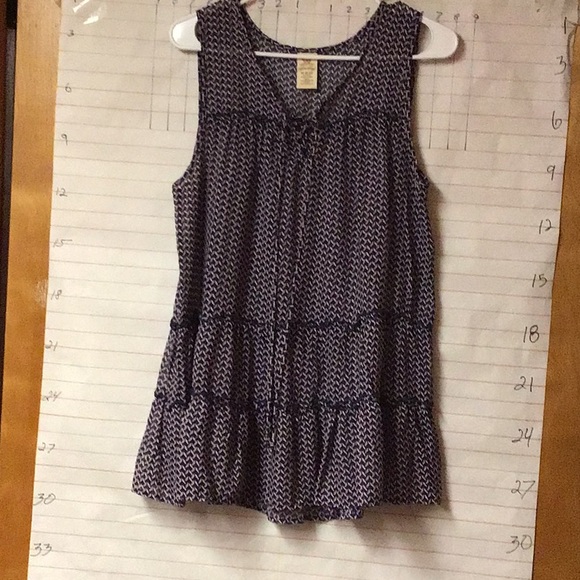 Faded Glory Tops - FADED GLORY - light weight summer tunic, sz  M 8-10